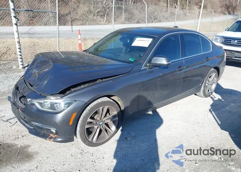 2018 BMW 328D xDrive from USA, damaged, VIN WBA8F1C59JAE97527